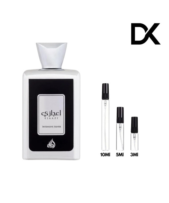 Lattafa Ejaazi Intensive Silver EDP Decants
