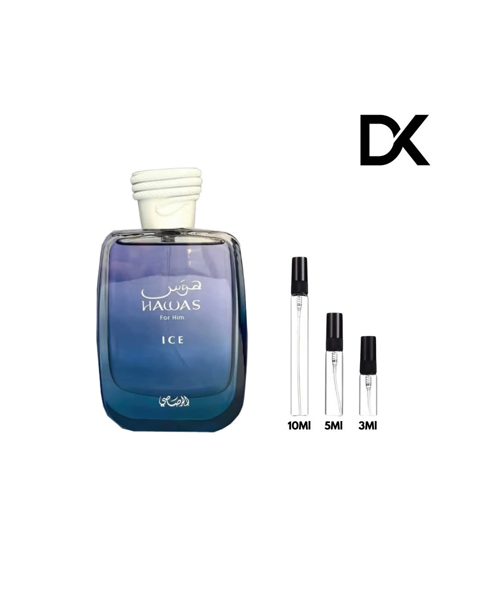 Rasasi Hawas Ice EDP Decants